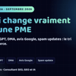 SEO et IA septembre 2026